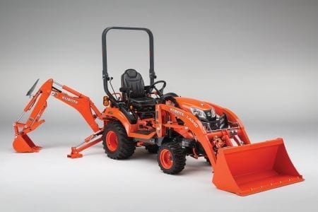 Tractor w/ Loader & Backhoe